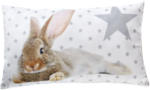JYSK Krems Zierkissen Bunny (30x50, weiß-grau) - bis 12.06.2018