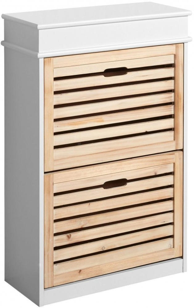 Schuhkipper Paulina (2er, hoch, weiß lackiert) für nur € 59,95 statt €