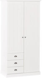 Kleiderschrank Hela 2 Turig Weiss Lackiert Nur 244 00 Statt 299 95 Danisches Bettenlager Angebot Wogibtswas At