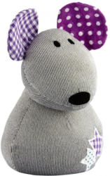 Türstopper Maggie Maus (grau-lila)