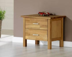 Kommode »New Oak« (2 Schubladen, schmal)
