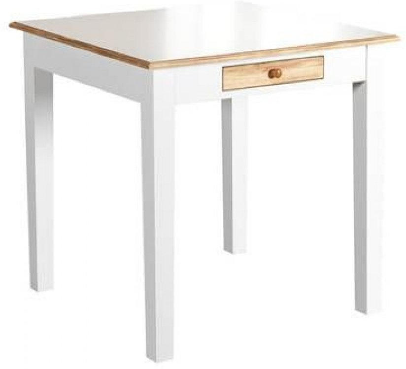 Esstisch Paula (75x75, weiß) nur € 69,95 statt € 89,95 - Dänisches