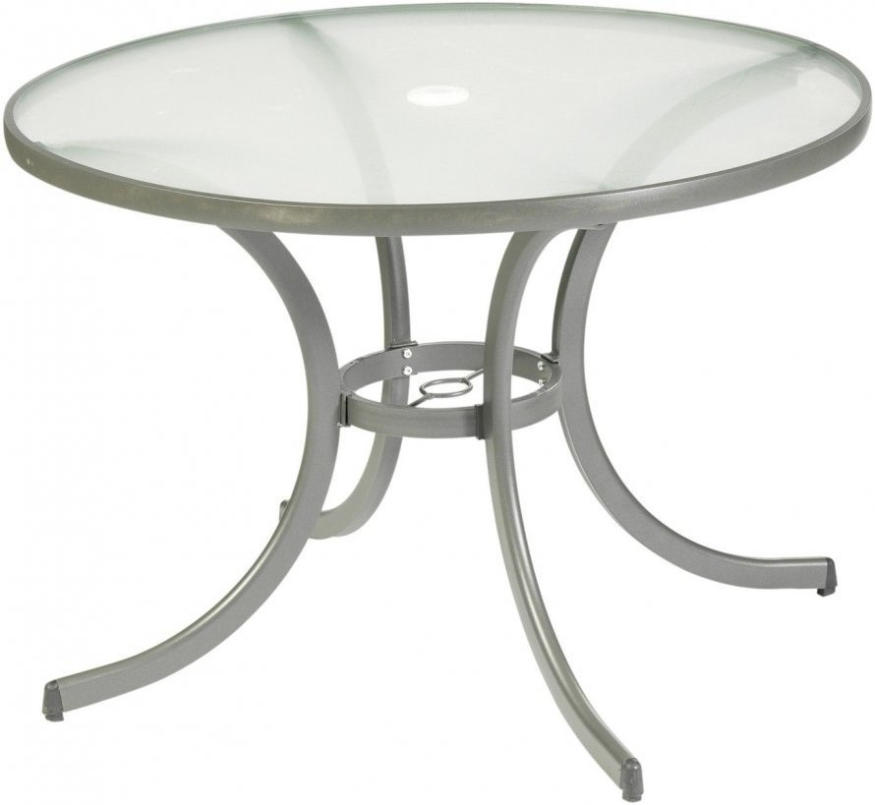 Gartentisch Nizza (ø 105 cm, rund, Aluminium, Glas) für nur € 59,99