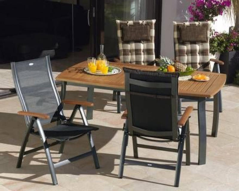 Gartenset »Kingston/Sun Garden Prestige« (4 Stühle, anthrazit) ️ Online