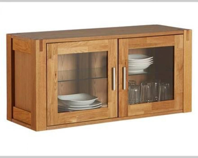 Hängevitrine Royal Oak (schmal, Eiche) für nur € 139,95 statt € 159,95