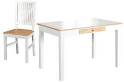Set »Paula« (120 x 75 cm, 4 Stühle)