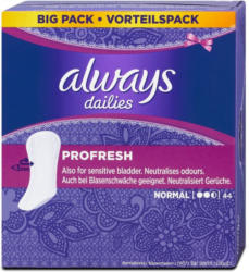 always dailies Slipeinlagen Profresh Normal Big Pack