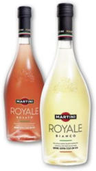 MARTINI Royale Rosato oder Royale Bianco