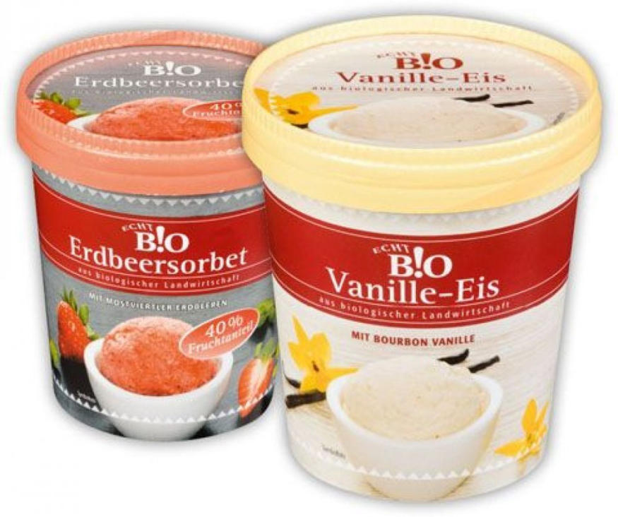 Wogibtswas.at - Echt Bio Eiscreme Od. Sorbet € 1,99 Statt € 2,99 Bei PENNY