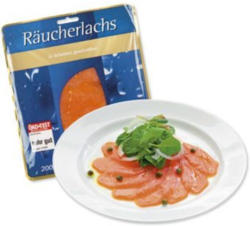 Frischer Räucherlachs