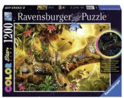 Ravensburger Color Puzzle Goldene Leoparden