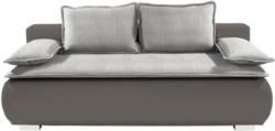 Boxspringsofa Arezzo Grau, Hellgrau