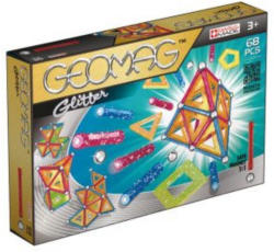Geomag Magnetbaukasten Glitter Panels 68-teilig