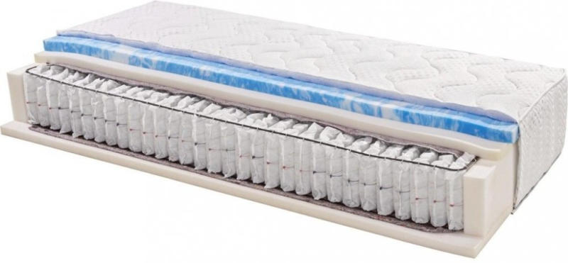 Boxspringmatratze Harmony H2/h2 180x200 Weiß