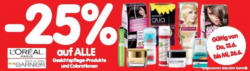 -25% auf ALLE l'Oreal Paris Garnier Gesichtspflege-Produkte und Colorationen