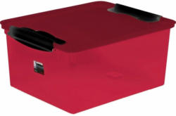 Box mit Deckel Rot
