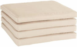 Rückenkissen Alina 4 Stück Beige