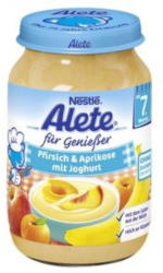 Pfirsich-Aprikose und Joghurt