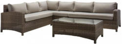 Loungegarnitur Clarissa Braun, Grau