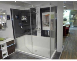 RenoDuWa Dusche Anschlag links