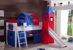 Relita Einzel-/Halbhohes Bett, Set 4-tlg. >>Kim