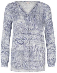 Bluse mit Split Neck