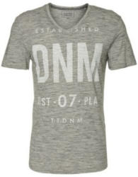 V-Neck Shirt mit Frontprint
