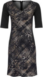 Jerseykleid mit Animalprint