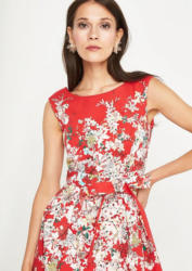 COMMA Elegantes Kleid mit Floralmuster