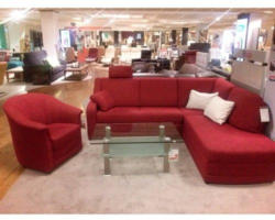 Sedda Sitzgruppe Mod. Cambio Stoff Rosso