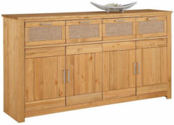 Home affaire Kommode »Carro« mit Rattan Fronten, Breite 211,6 cm