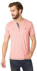 TOM TAILOR T-Shirt »striped henley«