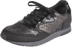 Sneakers mit Metallic-Design