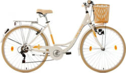 KS Cycling Damen-Cityrad, 28 Zoll, weiß, Shimano 6 Gang-Kettenschaltung, »Cantaloupe«