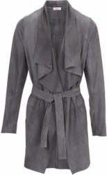 heine CASUAL Ledermantel, Ziegenvelours mit Bindeband