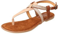 Sandale mit Glitzer