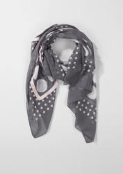 s.Oliver BLACK LABEL XL-Schal mit Allover-Print