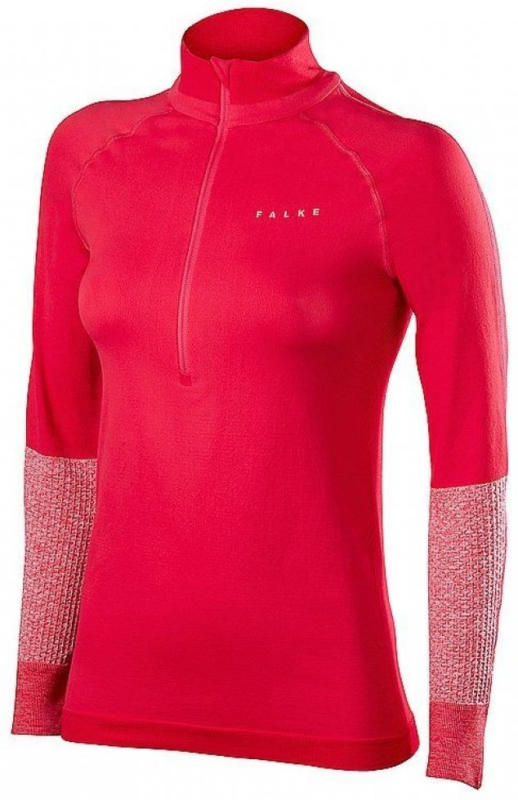 FALKE Damen Laufshirt mit Reißverschluss