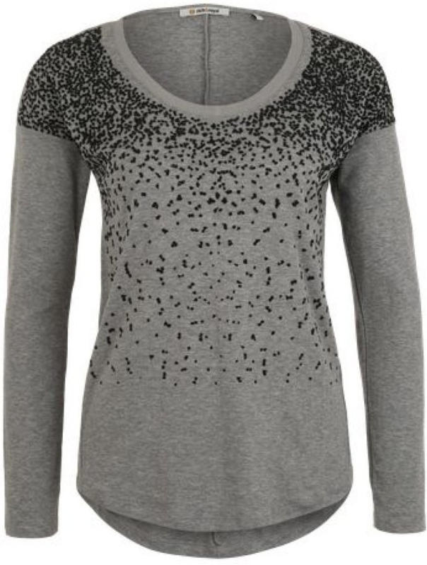 Longsleeve mit Glitzerverzierung
