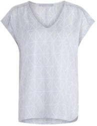 Leichtes Blusentop mit Allover-Print