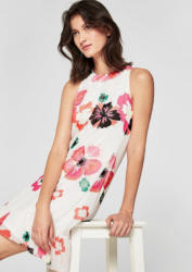 s.Oliver BLACK LABEL Fließendes Kleid mit Lurexgarn