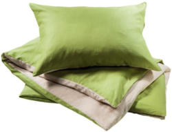 Bettwäsche "GL Ramie Beige-Grün"