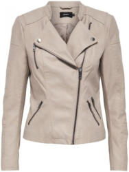 Bikerjacke in Lederoptik
