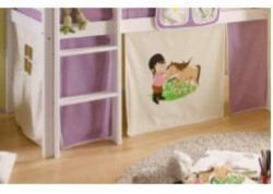 Vorhang für Hochbett "Keni" Dess: Pony