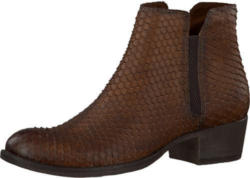 Chelsea Boots in Schlangenleder-Optik