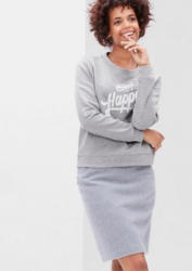 s.Oliver RED LABEL Sweatshirt mit Flockprint