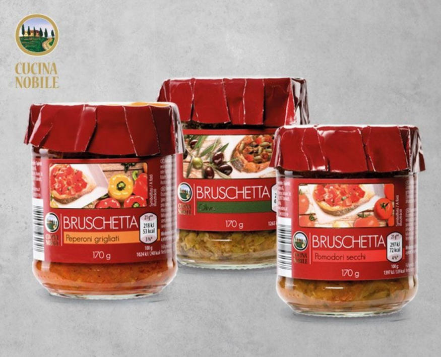 CUCINA NOBILE Bruschetta Aufstrich ️ Online von HOFER - wogibtswas.at