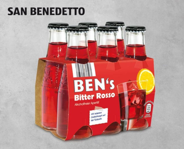 SAN BENEDETTO Bitter Rosso € 1,89 bei HOFER