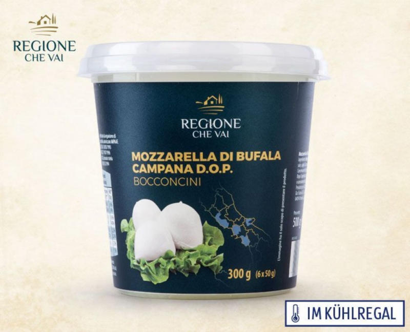 REGIONE CHE VAI Büffel-Mozzarella DOP
