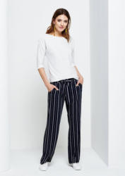 COMMA Extravagante Businesspants im Streifenlook